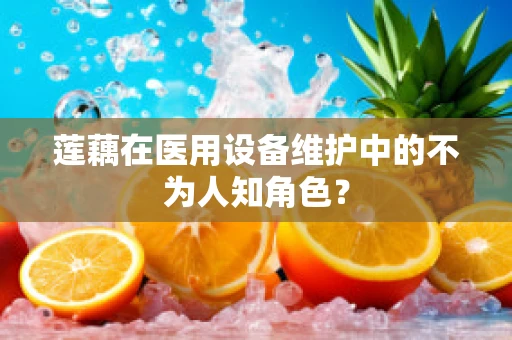 莲藕在医用设备维护中的不为人知角色？