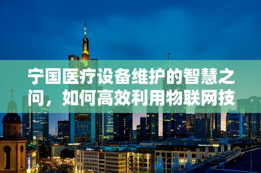 宁国医疗设备维护的智慧之问，如何高效利用物联网技术提升设备管理效率？