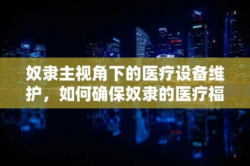 奴隶主视角下的医疗设备维护，如何确保奴隶的医疗福利？