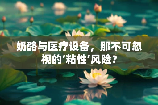 奶酪与医疗设备，那不可忽视的‘粘性’风险？